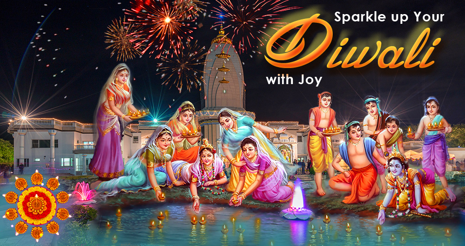 Grand Diwali Celebration | Radha Madhav Dham