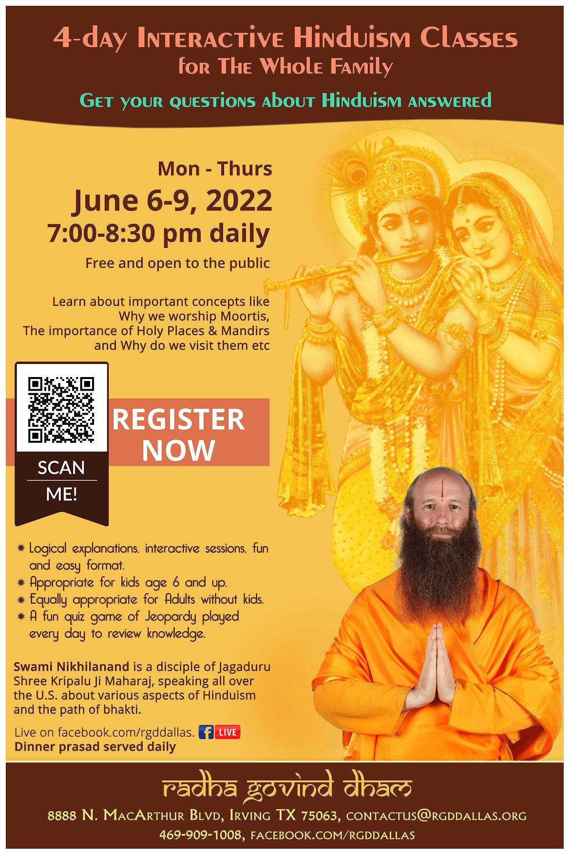 124x36 Hinduism Classes June 2022